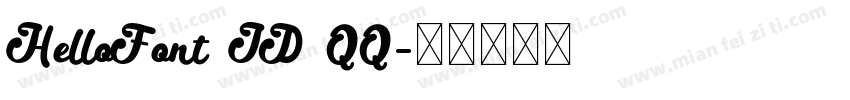 HelloFont ID QQ字体转换